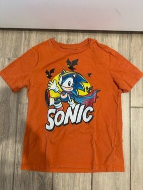 Kids Sonic Graphic Tee - Orange